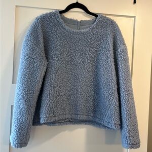 Lululemon Blue Fleece Sweater